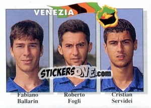 Sticker Fabiano Ballarin / Roberto Fogli / Cristian Servidei