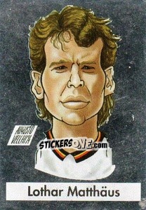 Sticker Lothar Matthäus - Calcioflash 1995 n. C3 - Euroflash