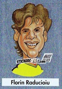 Sticker Florin Raducioiu - Calcioflash 1995 - Euroflash