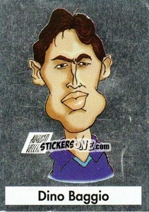 Sticker Dino Baggio - Calcioflash 1995 n. C8 - Euroflash