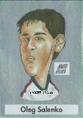 Figurina Oleg Salenko - Calcio Flash 1995 n. C14 - Euroflash