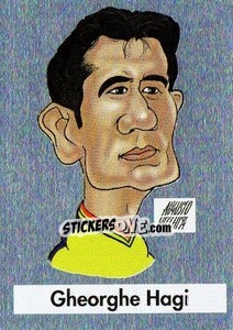 Cromo Gheorghe Hagi - Calcioflash 1995 - Euroflash