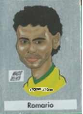 Sticker Romario - Calcio Flash 1995 n. C19 - Euroflash