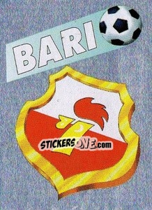 Sticker Scudetto Bari - Calcioflash 1995 - Euroflash