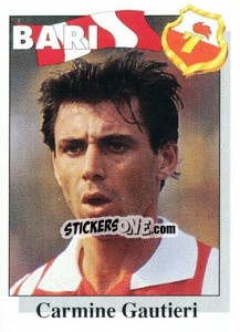 Sticker Carmine Gautieri - Calcioflash 1995 n. 13 - Euroflash