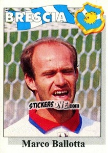 Sticker Marco Ballotta - Calcioflash 1995 n. 18 - Euroflash