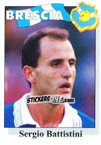 Sticker Sergio Battistini - Calcioflash 1995 - Euroflash