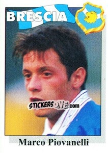 Sticker Marco Piovanelli - Calcioflash 1995 - Euroflash