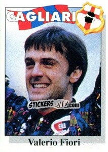 Sticker Valerio Fiori - Calcioflash 1995 n. 35 - Euroflash