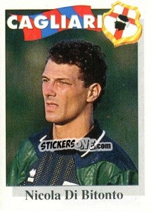 Sticker Nicola Di Bitonto - Calcioflash 1995 n. 36 - Euroflash