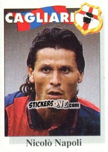 Sticker Nicolò Napoli - Calcioflash 1995 n. 37 - Euroflash