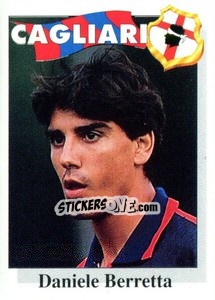 Sticker Daniele Berretta - Calcioflash 1995 n. 45 - Euroflash