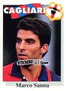 Sticker Marco Sanna - Calcioflash 1995 - Euroflash