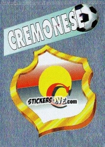 Sticker Scudetto Cremonese - Calcioflash 1995 n. SC4 - Euroflash