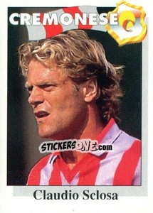 Sticker Claudio Sclosa - Calcioflash 1995 n. 64 - Euroflash