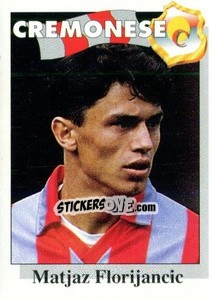 Sticker Matjaz Florijancic - Calcioflash 1995 - Euroflash