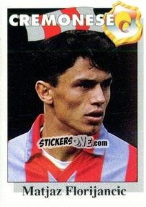 Sticker Matjaz Florijancic - Calcioflash 1995 n. 69 - Euroflash