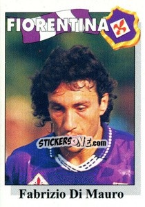 Sticker Fabrizio Di Mauro - Calcioflash 1995 n. 79 - Euroflash