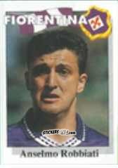 Cromo Anselmo Robbiati - Calcio Flash 1995 n. 82 - Euroflash