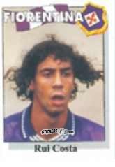 Sticker Rui Costa - Calcio Flash 1995 n. 83 - Euroflash