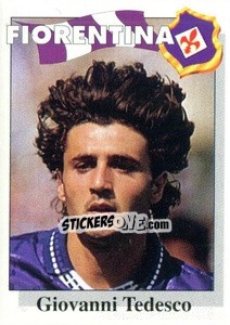 Sticker Giovanni Tedesco - Calcioflash 1995 n. 84 - Euroflash