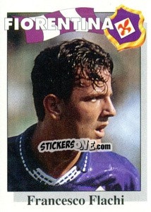 Sticker Francesco Flachi - Calcioflash 1995 n. 85 - Euroflash
