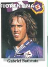 Cromo Gabriel Batistuta - Calcio Flash 1995 n. 87 - Euroflash