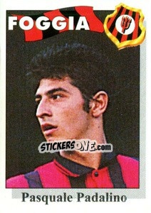 Sticker Pasquale Padalino - Calcioflash 1995 - Euroflash