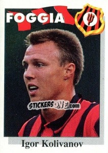 Sticker Igor Kolivanov - Calcioflash 1995 n. 105 - Euroflash