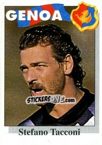 Sticker Stefano Tacconi - Calcioflash 1995 n. 106 - Euroflash