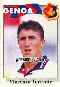Sticker Vincenzo Torrente - Calcioflash 1995 n. 108 - Euroflash