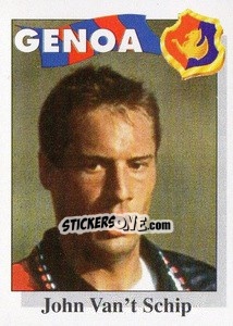 Cromo John Van'T Schip - Calcioflash 1995 n. 116 - Euroflash