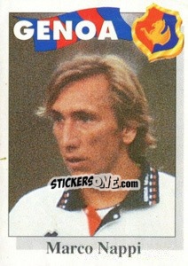 Sticker Marco Nappi - Calcioflash 1995 n. 120 - Euroflash
