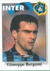 Figurina Giuseppe Bergomi - Calcio Flash 1995 n. 126 - Euroflash