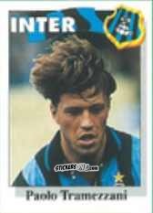 Cromo Paolo Tramezzani - Calcio Flash 1995 n. 127 - Euroflash