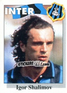 Sticker Igor Shalimov - Calcioflash 1995 n. 132 - Euroflash
