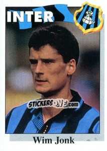 Sticker Wim Jonk - Calcioflash 1995 - Euroflash