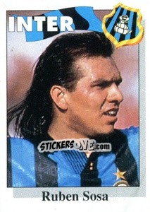 Sticker Ruben Sosa - Calcioflash 1995 n. 141 - Euroflash