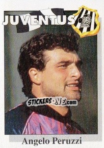 Cromo Angelo Peruzzi - Calcioflash 1995 - Euroflash