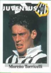 Sticker Moreno Torricelli - Calcio Flash 1995 n. 146 - Euroflash