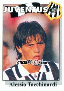 Sticker Alessio Tacchinardi - Calcioflash 1995 - Euroflash