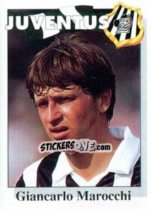 Cromo Giancarlo Marocchi - Calcioflash 1995 n. 152 - Euroflash
