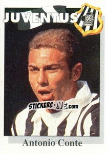 Sticker Antonio Conte - Calcioflash 1995 n. 153 - Euroflash