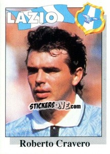 Cromo Roberto Cravero - Calcioflash 1995 n. 164 - Euroflash