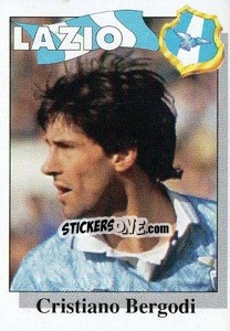 Sticker Cristiano Bergodi - Calcioflash 1995 n. 167 - Euroflash