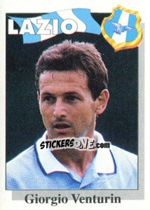 Sticker Giorgio Venturin - Calcioflash 1995 n. 168 - Euroflash