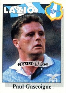 Sticker Paul Gascoigne - Calcioflash 1995 n. 173 - Euroflash