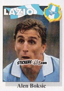 Sticker Alen Boksic - Calcioflash 1995 n. 175 - Euroflash
