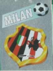 Sticker Scudetto Milan - Calcio Flash 1995 n. SC11 - Euroflash