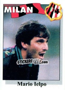 Figurina Mario Ielpo - Calcioflash 1995 n. 179 - Euroflash